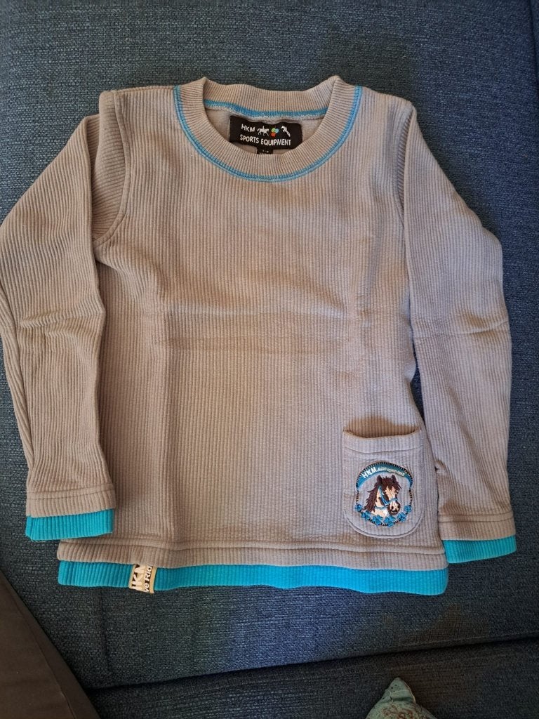 Fraai kinderpaardrijshirt, maat 128, Dieren en Toebehoren, Gebruikt, Kinderen, Ophalen of Verzenden, Recreatie