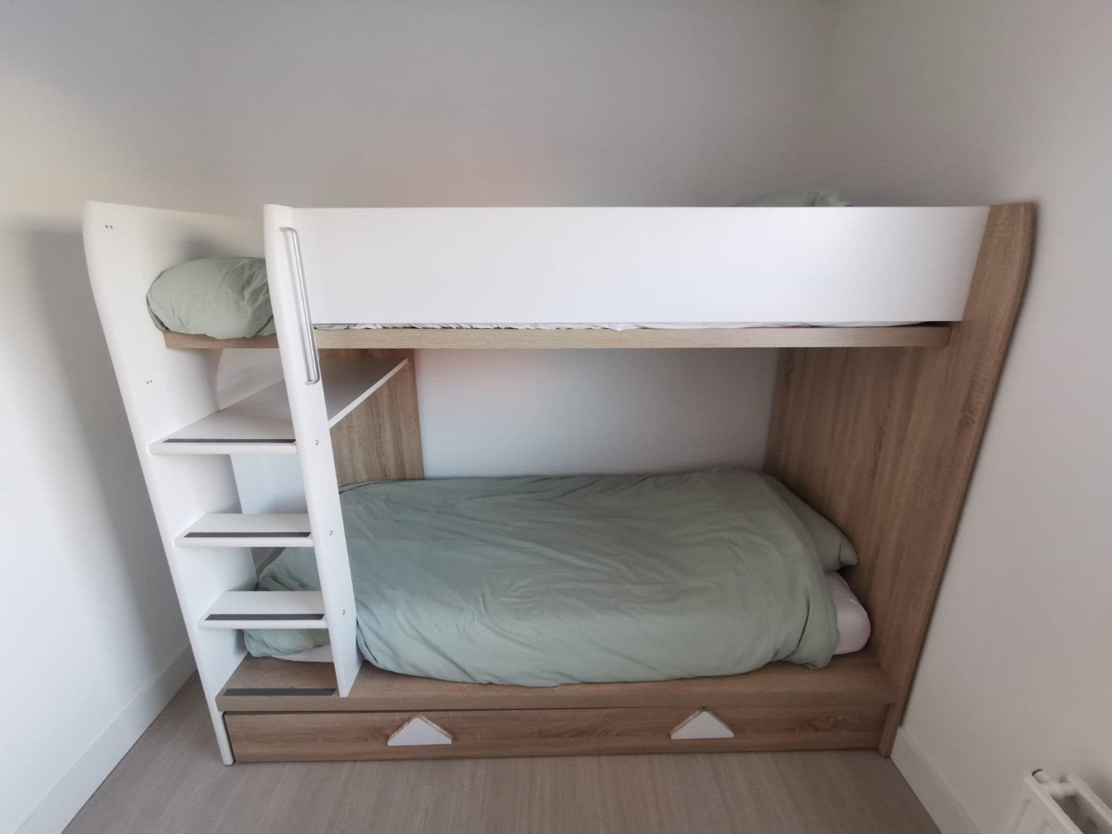 Supergaaf Stapelbed 90x200 - Zo goed als nieuw, Ophalen, 90 cm, Tweepersoons, Zo goed als nieuw