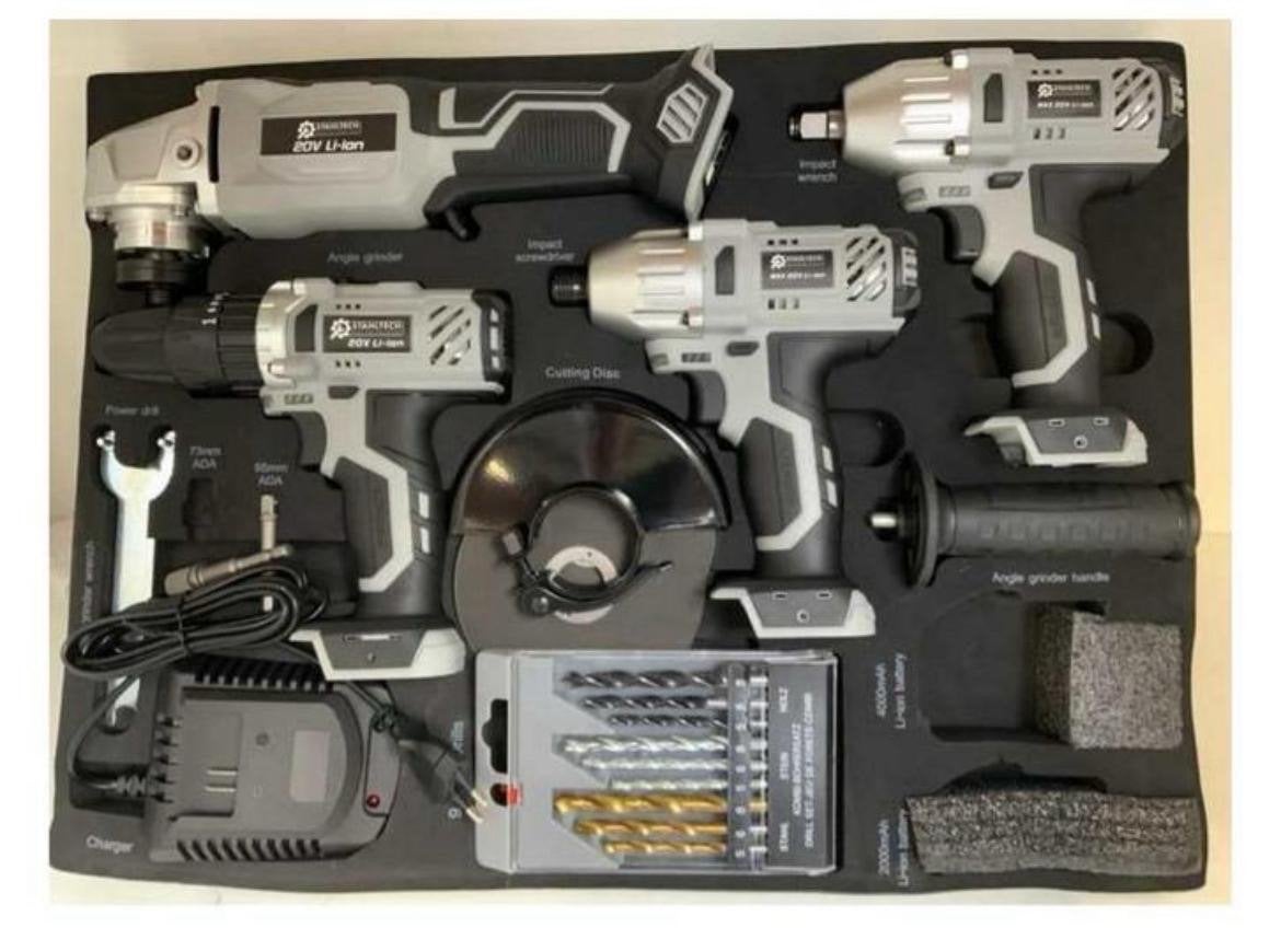 Multifunctionele Power Tool Set - Boor, Schroef, Slijp, Ophalen of Verzenden, Nieuw, Overige typen
