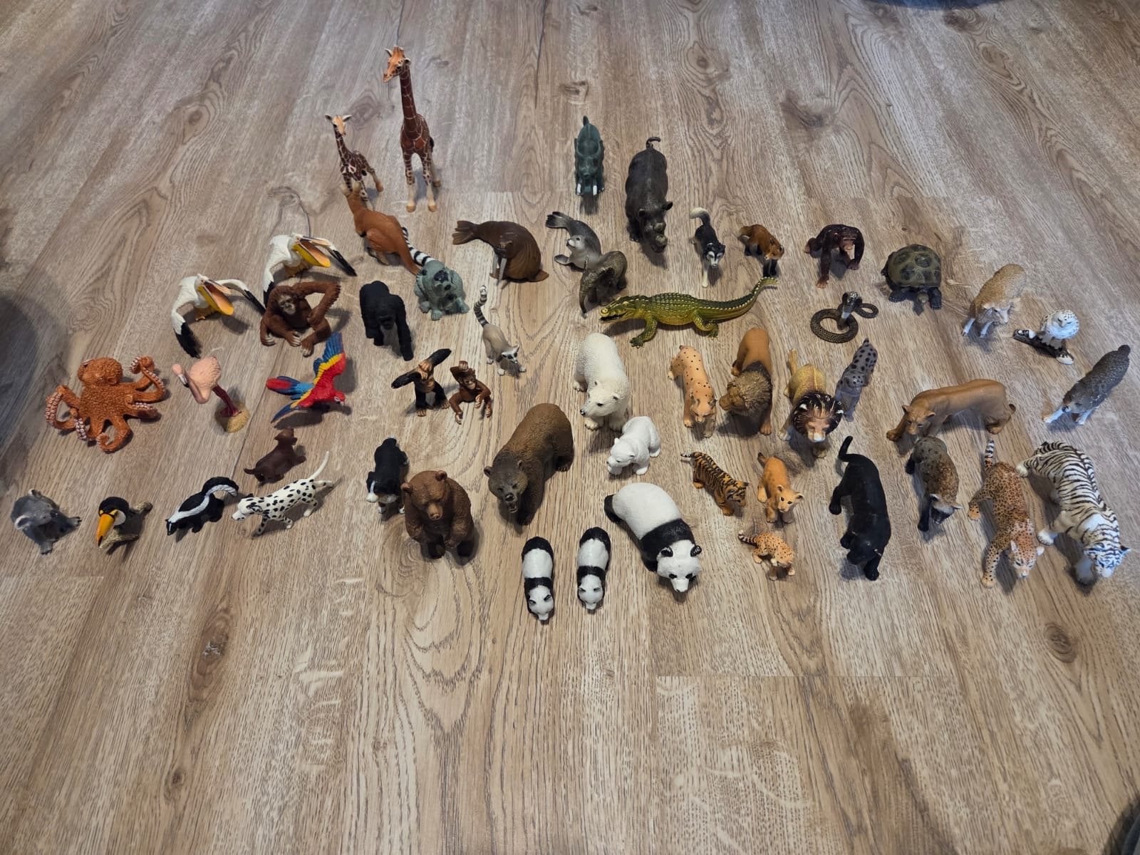 Grote collectie Schleich dierenfiguren, Kinderen en Baby's, Ophalen, Gebruikt