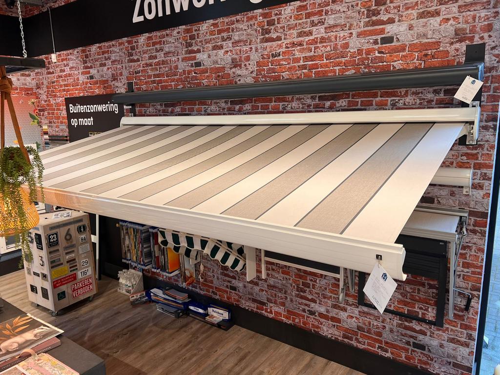 Ibiza Rainbow Sol Knikarmscherm 390x200, Ophalen, Gebruikt, 150 tot 300 cm, 250 cm tot 450 cm