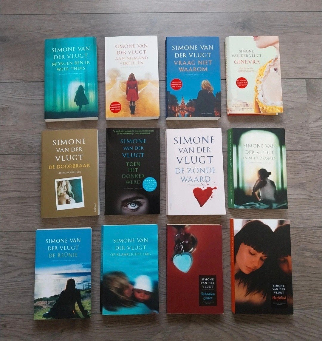 boeken Simone van der Vlugt, Ophalen of Verzenden, Zo goed als nieuw, Populaire fictie