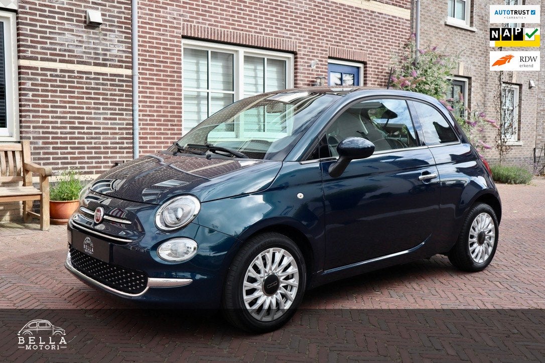 Fiat 500 0.9 TwinAir Turbo Lounge | RIJKLAARPRIJS | Panorama, Auto's, Voorwielaandrijving, Gebruikt, Leder en Stof, 905 kg