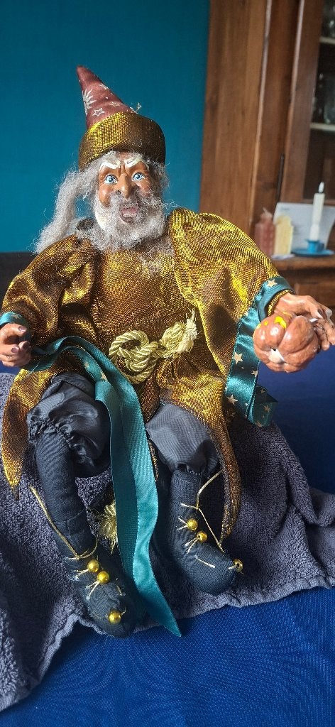 Vintage Tovenaar, Vintage, Gebruikt, Meerkleurig, Ophalen of Verzenden