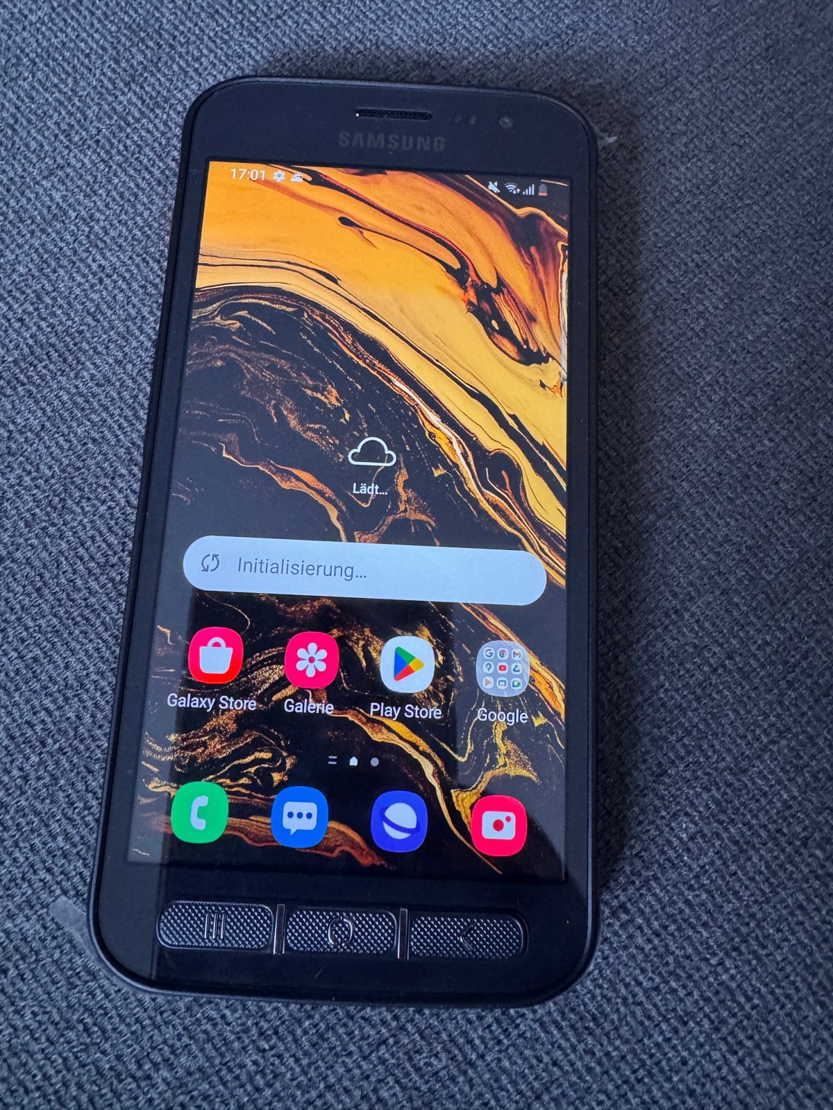 Samsung Galaxy XCover 4s, Ophalen, Overige modellen, Zwart, Zo goed als nieuw