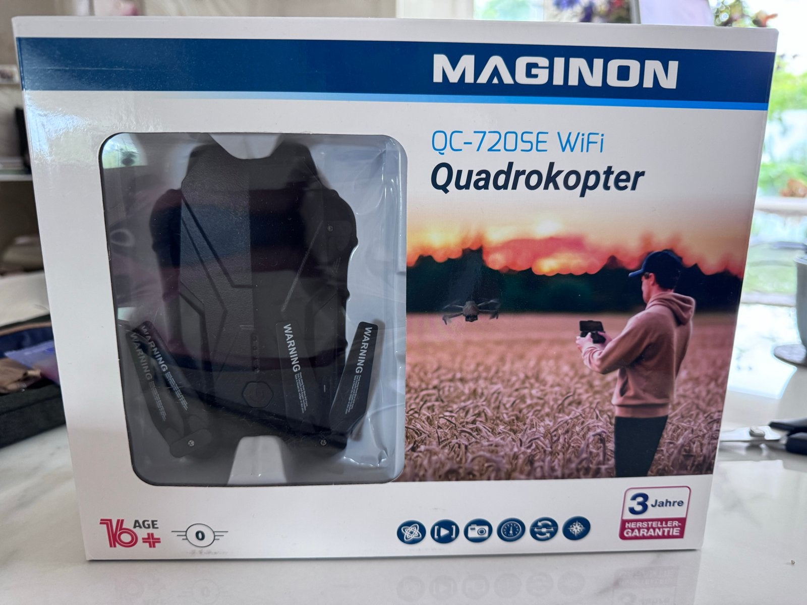 Maginon QC-720SE WiFi Quadrokopter - Nieuw in doos, Ophalen, Cameradrone, Overige merken, Nieuw
