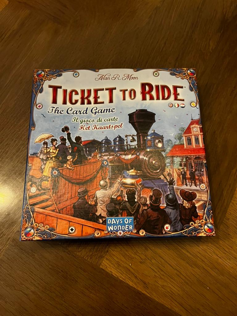 Ticket to ride card game, Hobby en Vrije tijd, Gezelschapsspellen | Kaartspellen, Drie of vier spelers, Ophalen of Verzenden, Nieuw