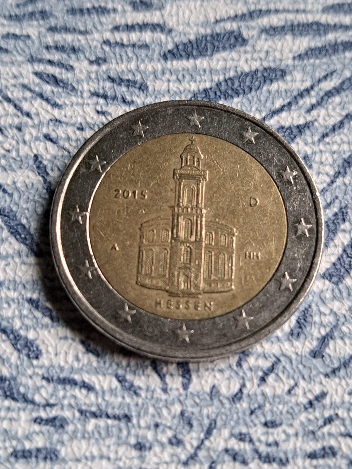 2 euro cc Duitsland Hessen 2015 (A), Ophalen of Verzenden, Duitsland, 2 euro