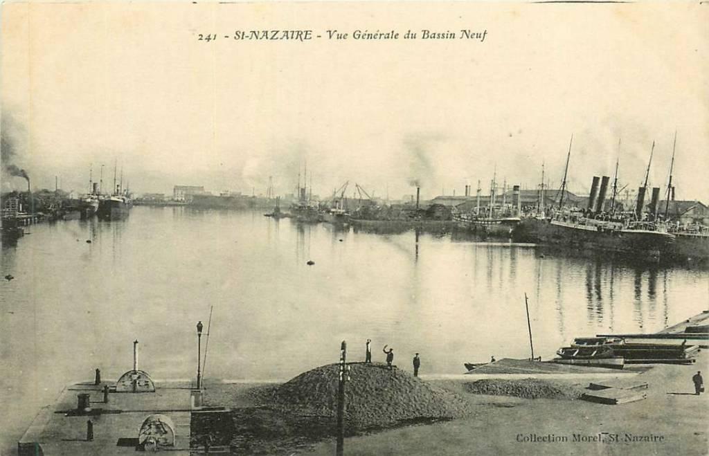 381-348-035 St. Nazaire Vue Generale, Verzenden, Voor 1920, Frankrijk