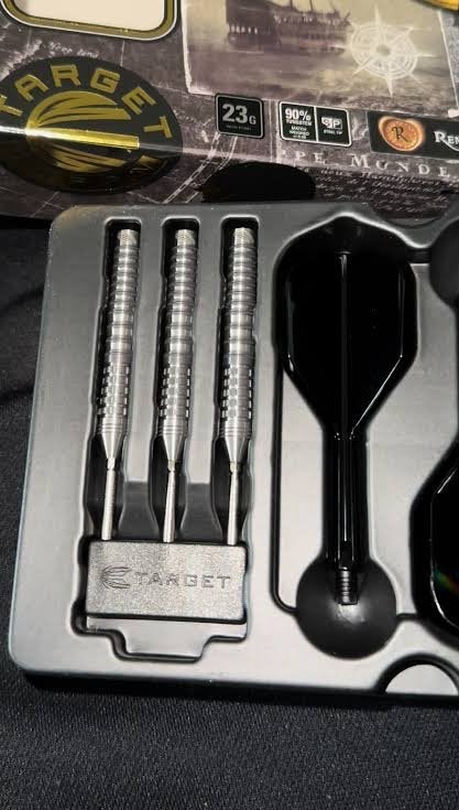Target Black Marque Renegade 4.0 Darts (23g), Ophalen of Verzenden, Gebruikt, Pijlen