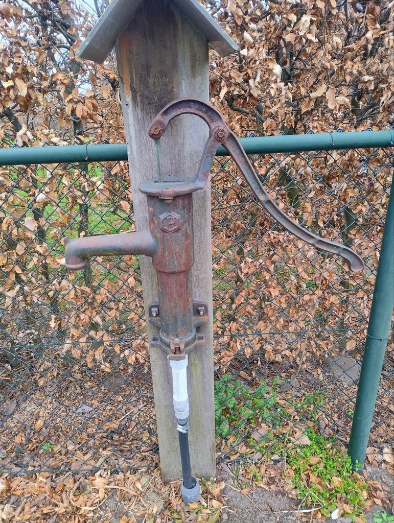 Oude gietijzeren pomp, Ophalen, Gebruikt, Handmatig, Overige typen