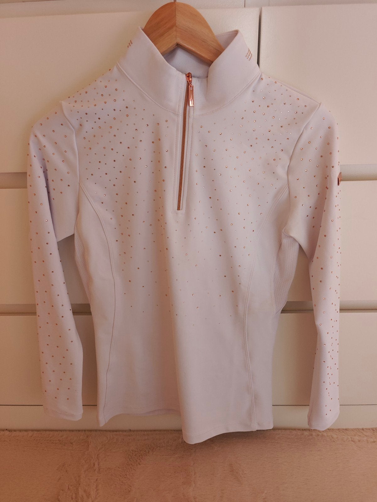 Horsegloss shirt rose goud maat S NIEUW, Dieren en Toebehoren, Verzenden, Nieuw, Dressuur