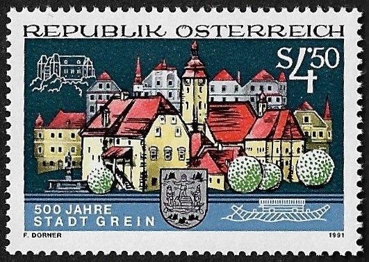 Oostenrijk 2030 postfris, Ophalen of Verzenden, Postfris