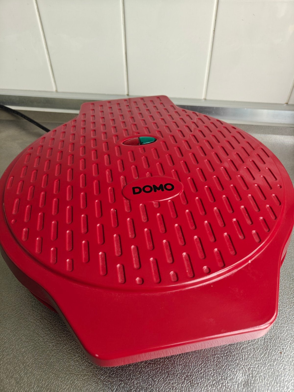 Domo Pizza/Crêpe Maker - Rood, Zo goed als nieuw, Ophalen, Zo goed als nieuw