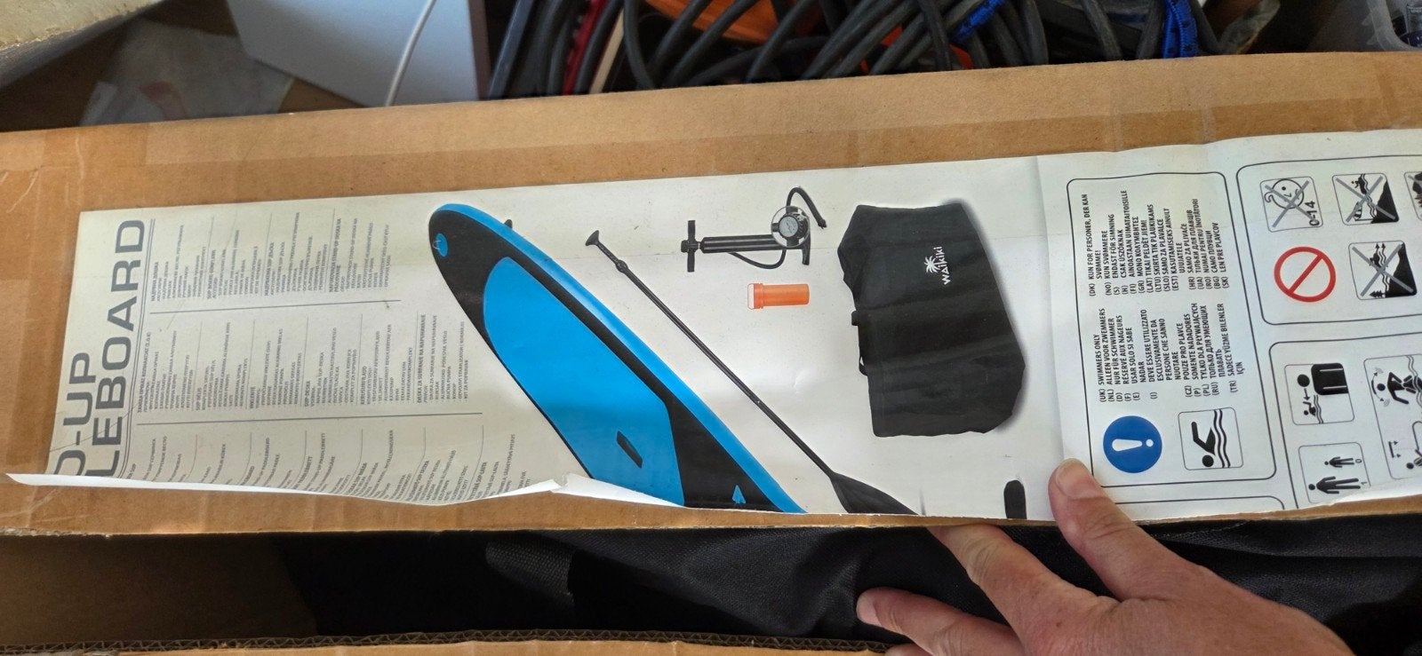 Compleet SUP-board - Zo goed als nieuw, nog in doos!, Ophalen