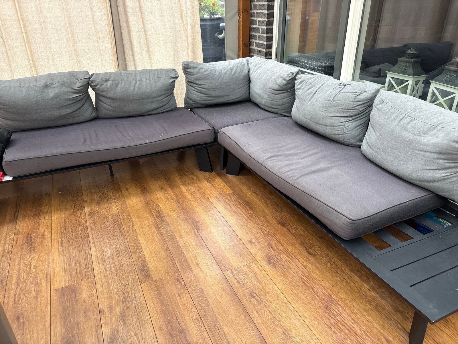 Loungebank, Ophalen, Gebruikt, Bank