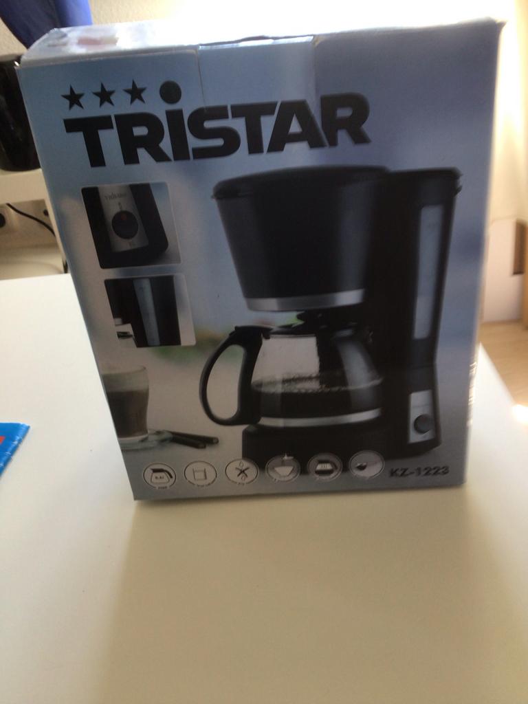 Tristar Koffiezetapparaat KZ-1223 - Zwart, Ophalen, Afneembaar waterreservoir, Koffiemachine, Gemalen koffie