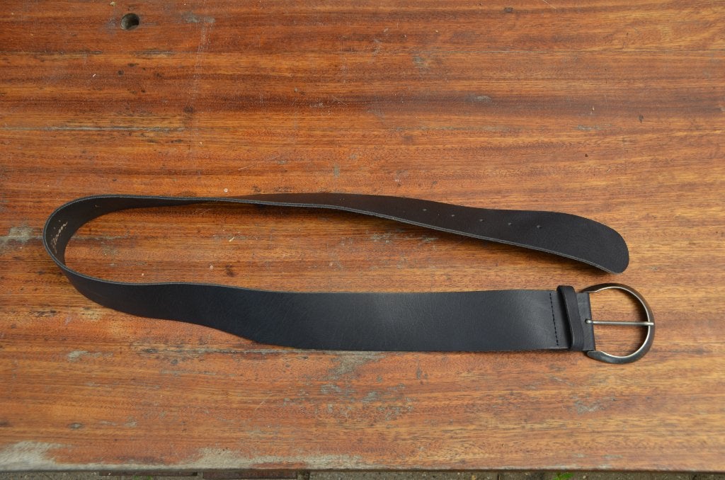 mooie nieuwe bruine leren riem maat L Miss Etam, Echt leder, Tailleriem, Ophalen of Verzenden, Miss Etam