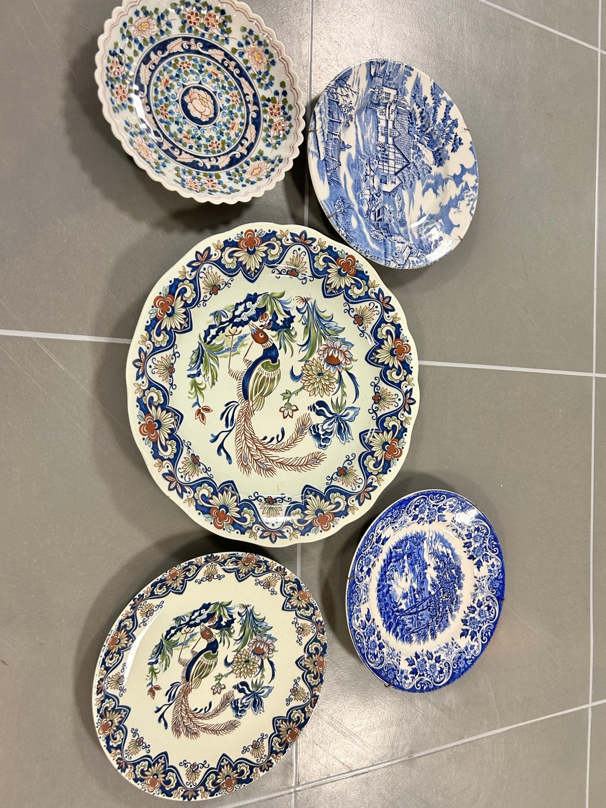 Decoratieve borden in zeer goede staat, Antiek en Kunst, Ophalen of Verzenden