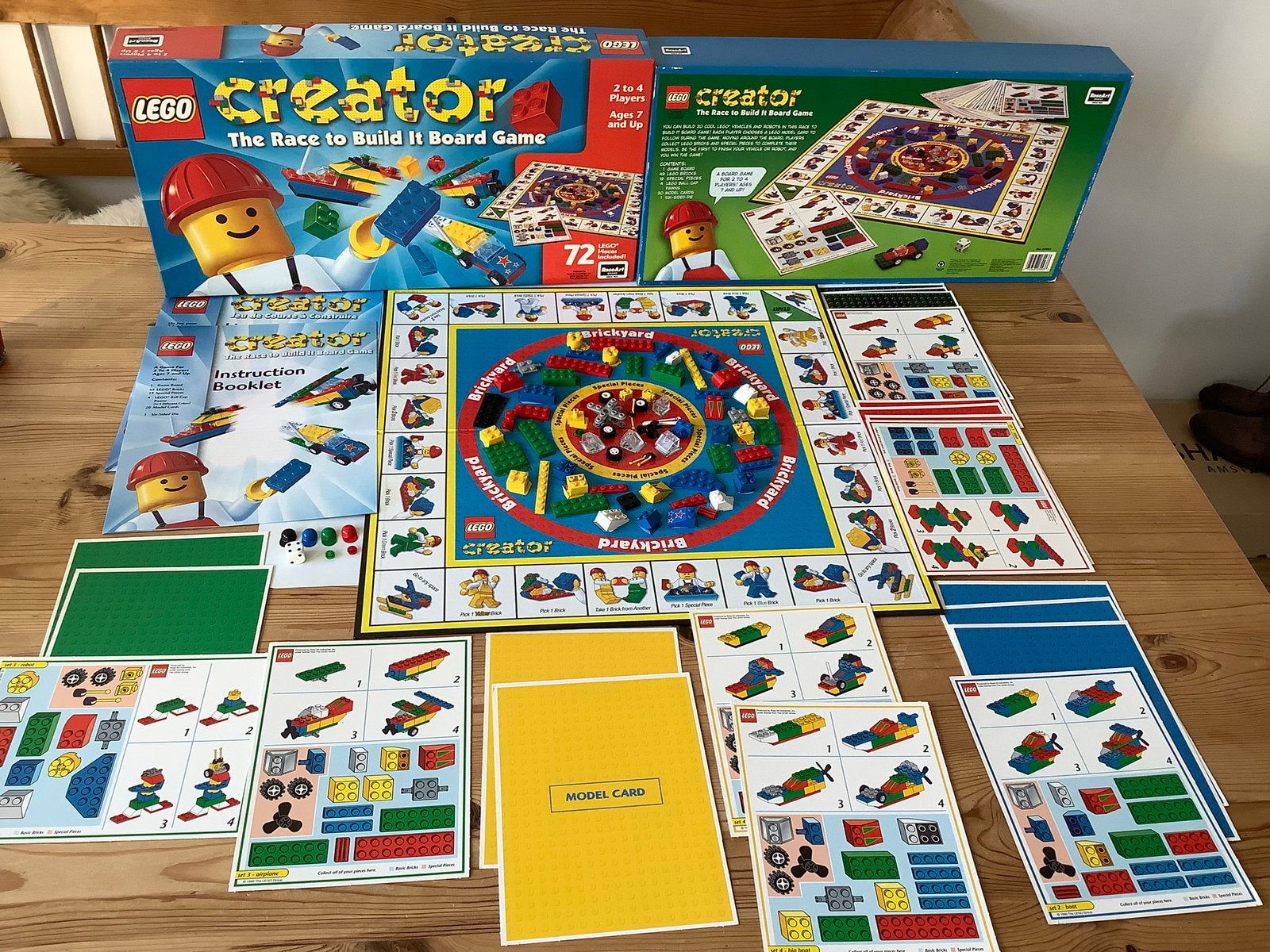 Z.g.a.n. Lego creator The race to build it groot Bord spel, Ophalen, Zo goed als nieuw