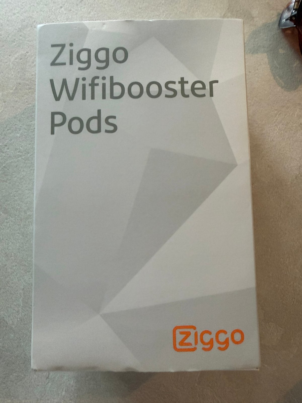 Ziggo Wifi Booster Pods - Verbeter je WiFi bereik, Computers en Software, WiFi-versterkers, Ophalen of Verzenden, Zo goed als nieuw