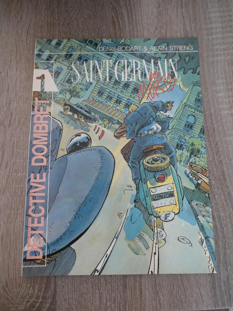 Detective Dombert - Saint Germain des morts, 1986, Eén stripboek, Ophalen of Verzenden, Gelezen