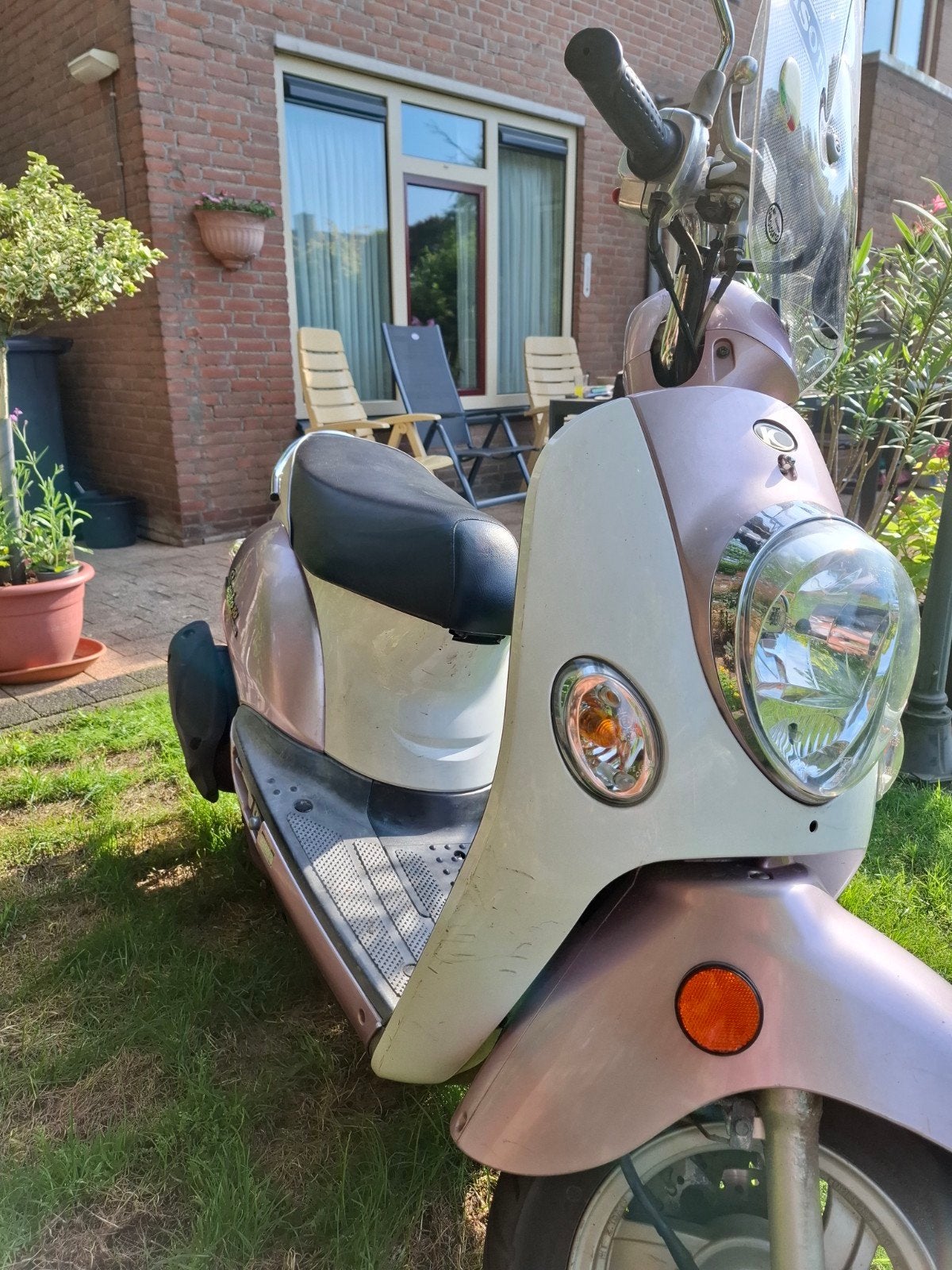 Sento kymco 50, Fietsen en Brommers, Ophalen, Gebruikt, Benzine, Overige modellen