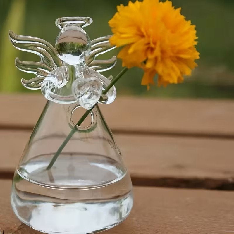engel vaasje, Verzenden, Nieuw, Glas