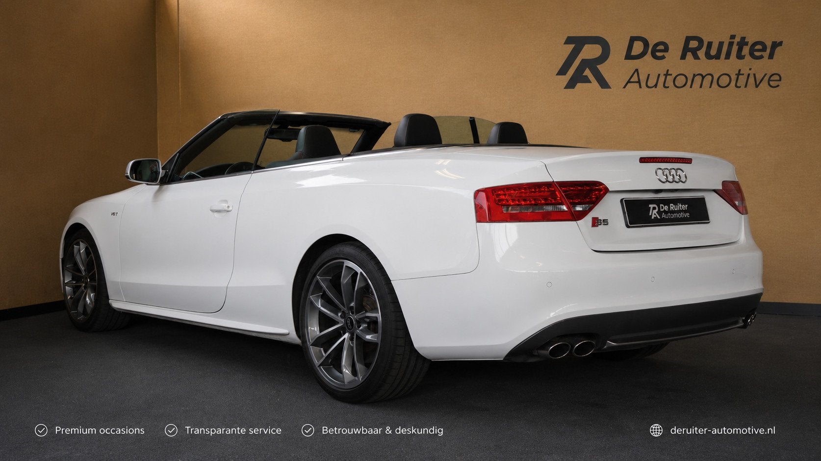 Audi S5 Cabriolet | 442 pk | Yountimer!, Automaat, Euro 5, 442 pk, Gebruikt