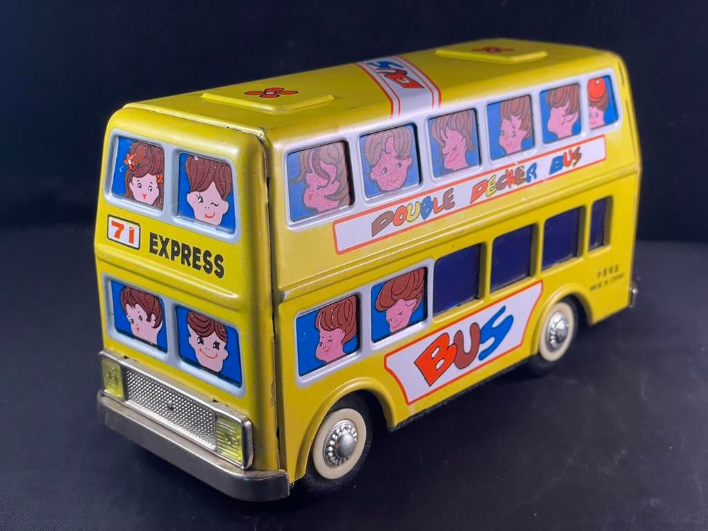 Dubbeldekker bus van rond 1970., Ophalen of Verzenden