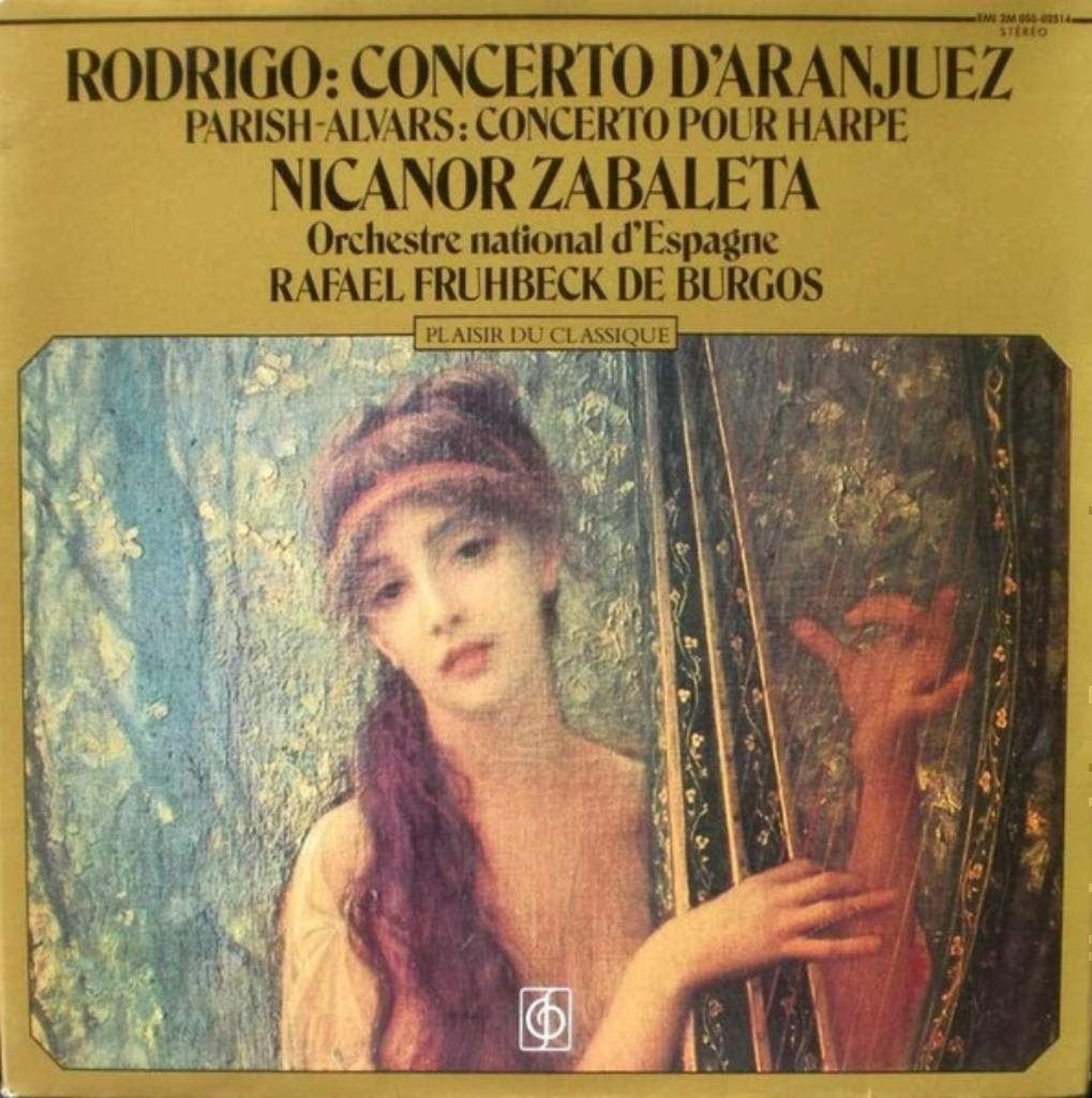 Nicanor Zabaleta Rodrigo Concertos Pour Harpe Et Orchestre, Kamermuziek, Ophalen of Verzenden, Zo goed als nieuw, 12 inch