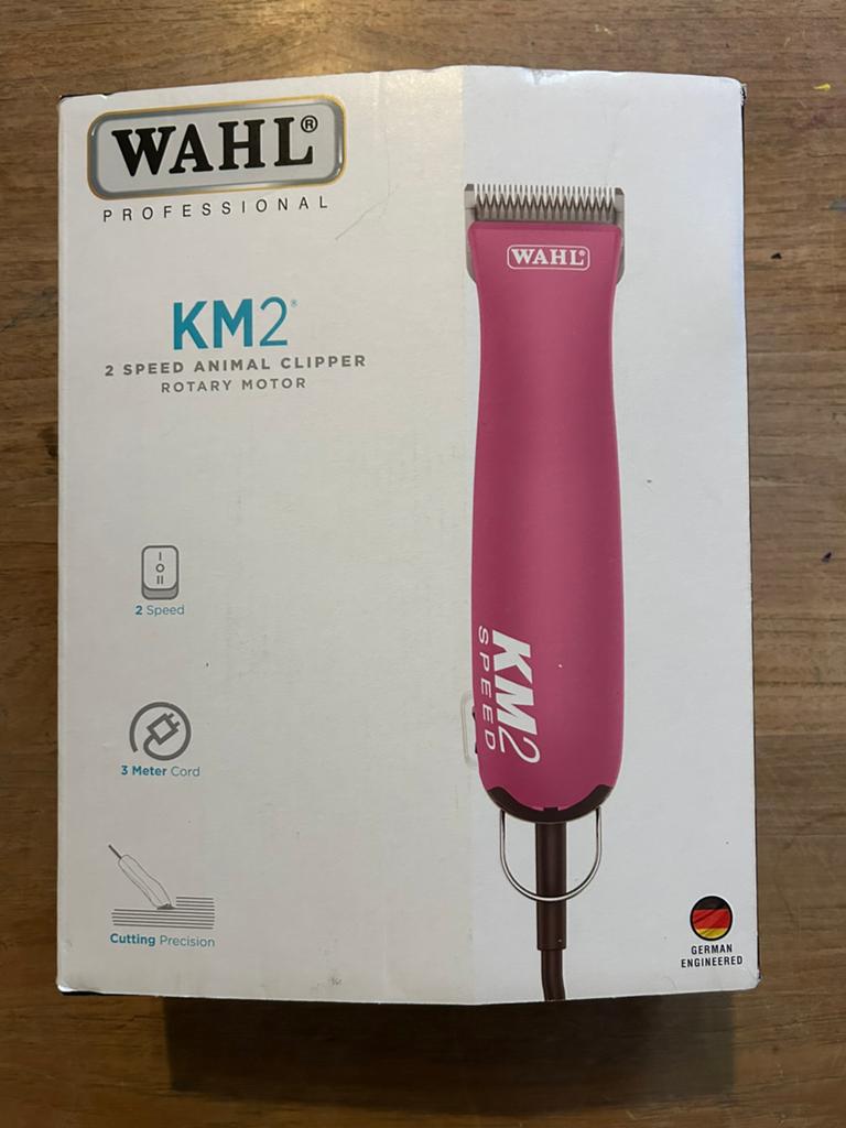 Roze Wahl KM2 scheerapparaat voor huisdieren., Dieren en Toebehoren, Ophalen of Verzenden, Zo goed als nieuw
