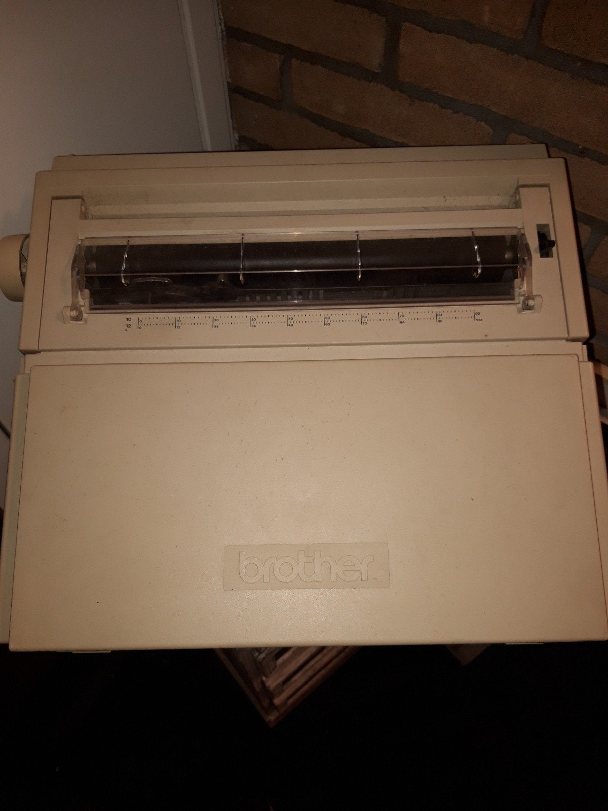 Brother elektrische typmachine, Diversen, Ophalen