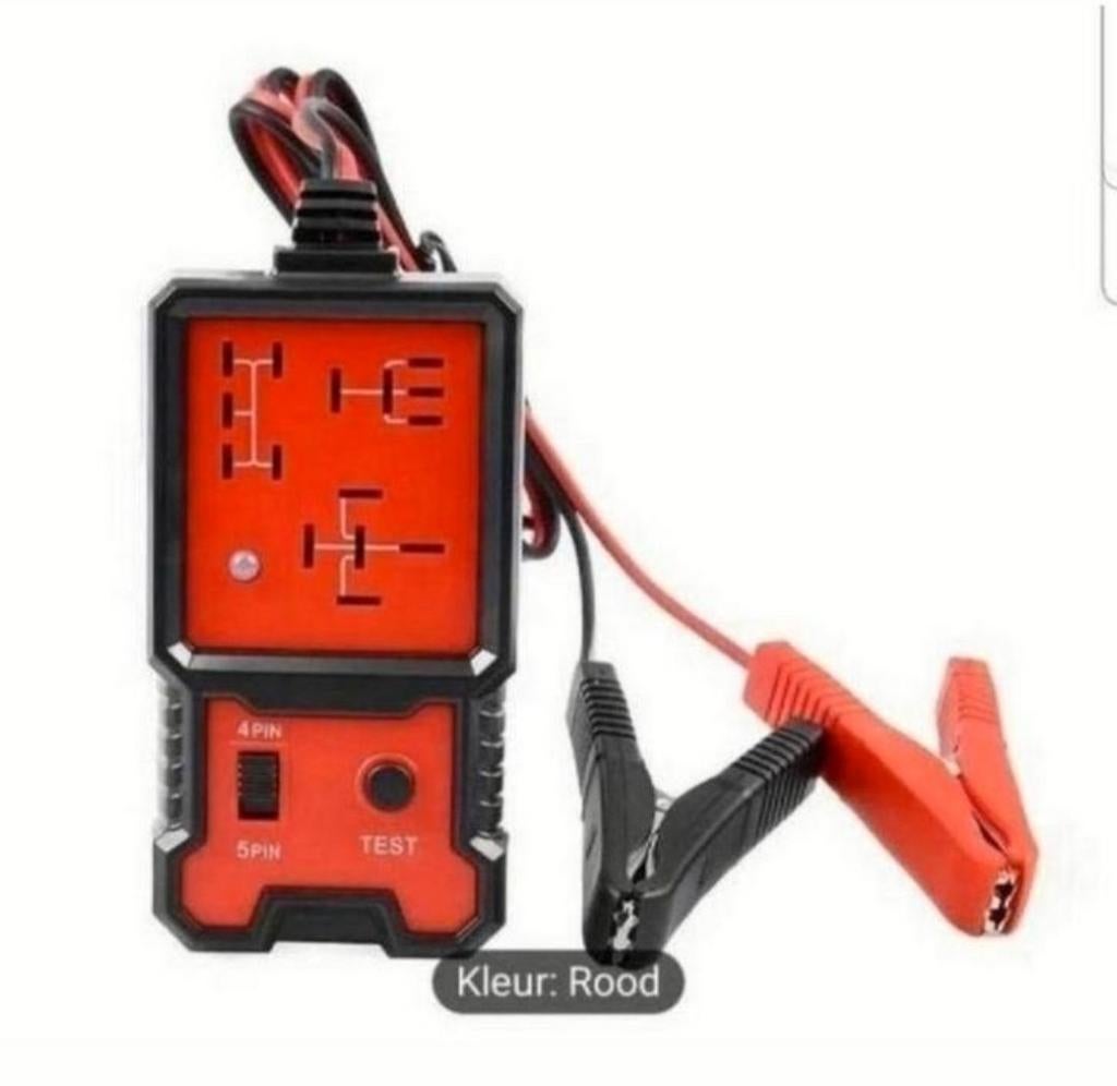 2026 Nieuwste Rode Relais Tester 12V Universele €19,95, Ophalen of Verzenden, Nieuw