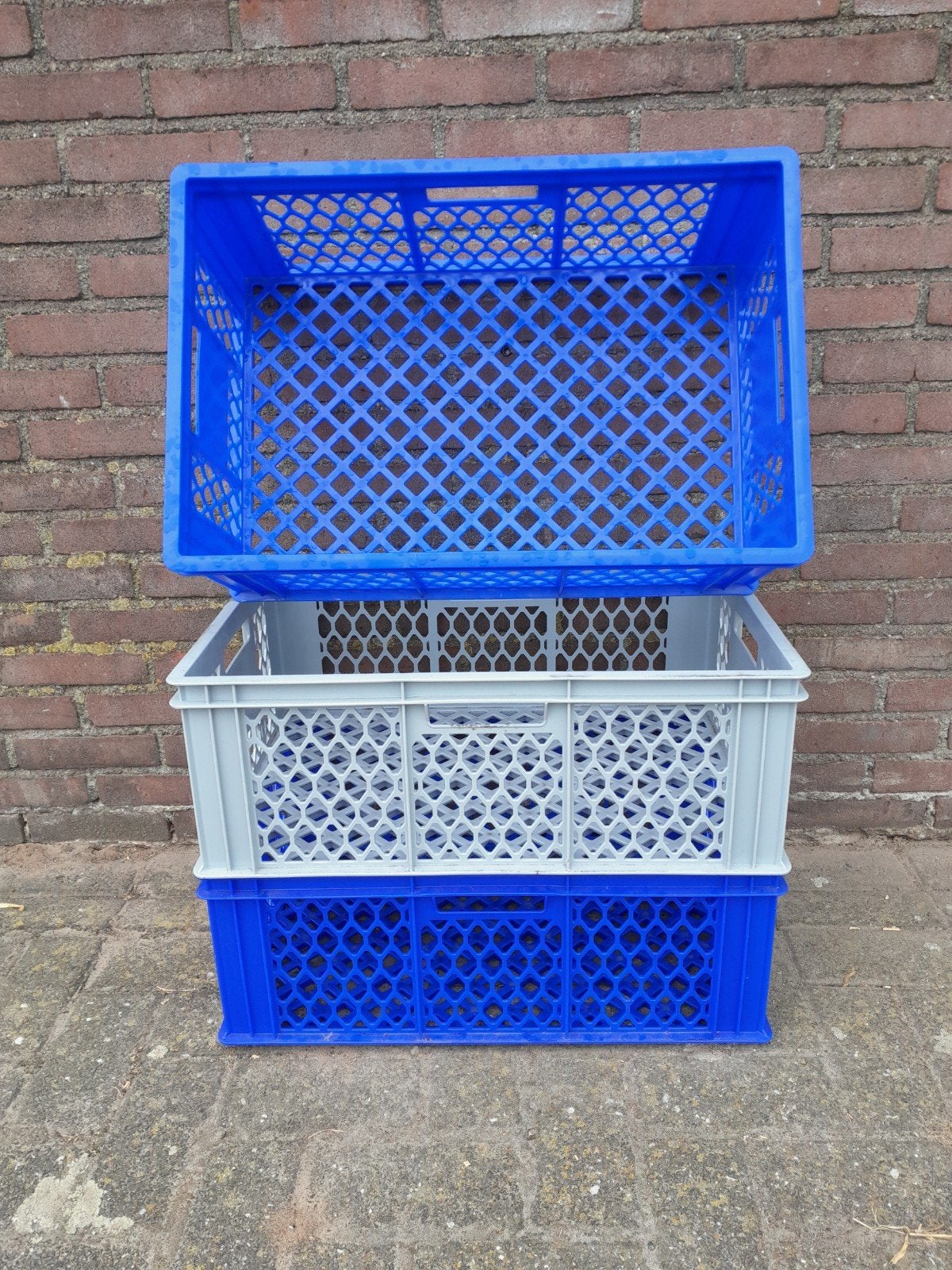 Kunststof Kratten ( 60 x 40 x 21 ), Doe-het-zelf en Verbouw, Kratten en Dozen, Ophalen, 40 tot 60 cm, 50 tot 75 cm, Minder dan 35 cm