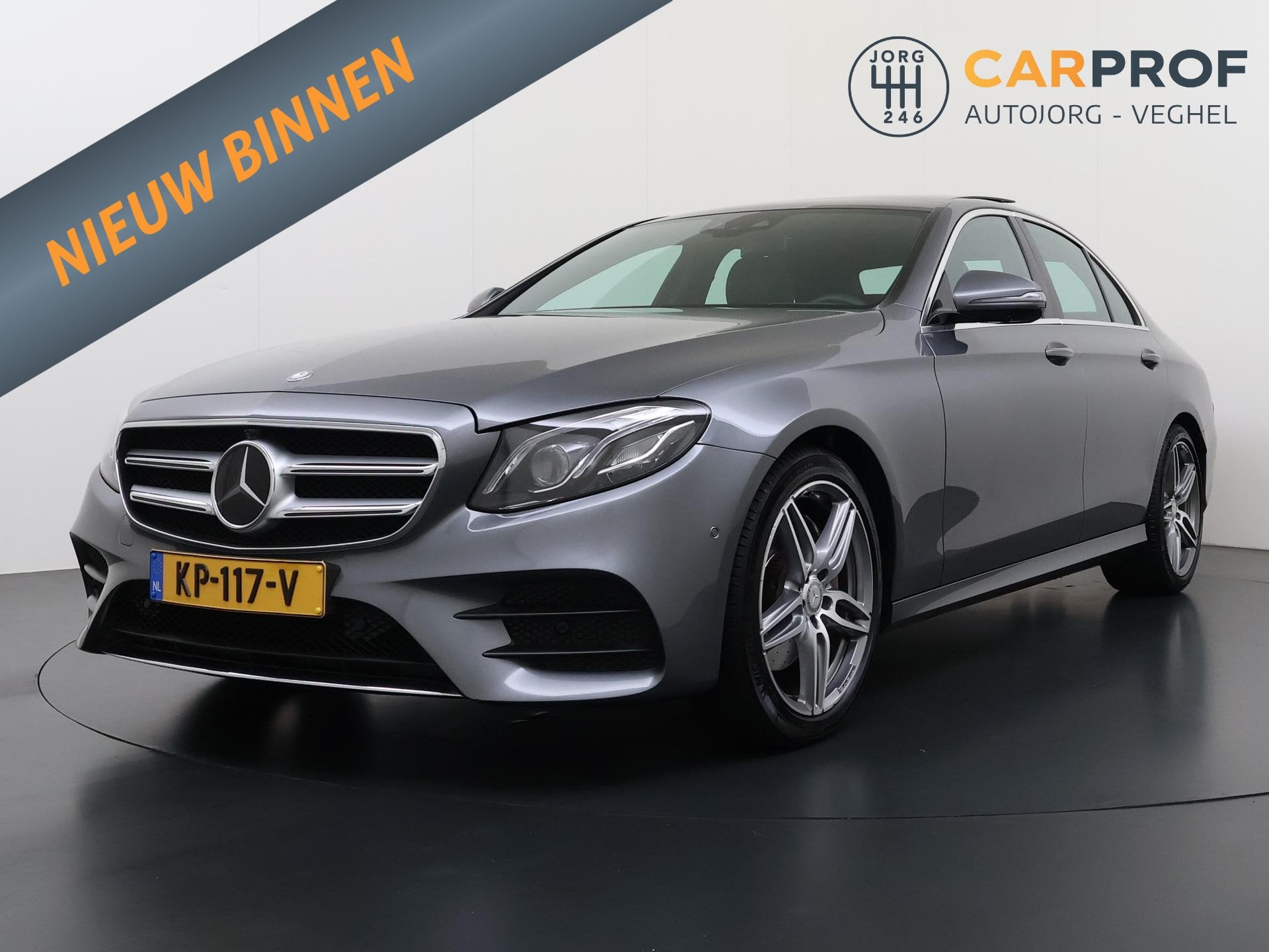 Mercedes-Benz E-klasse 200 Prestige Plus !e Eigenaar AMG Sty, Automaat, Dealer onderhouden, Achterwielaandrijving, 4 cilinders