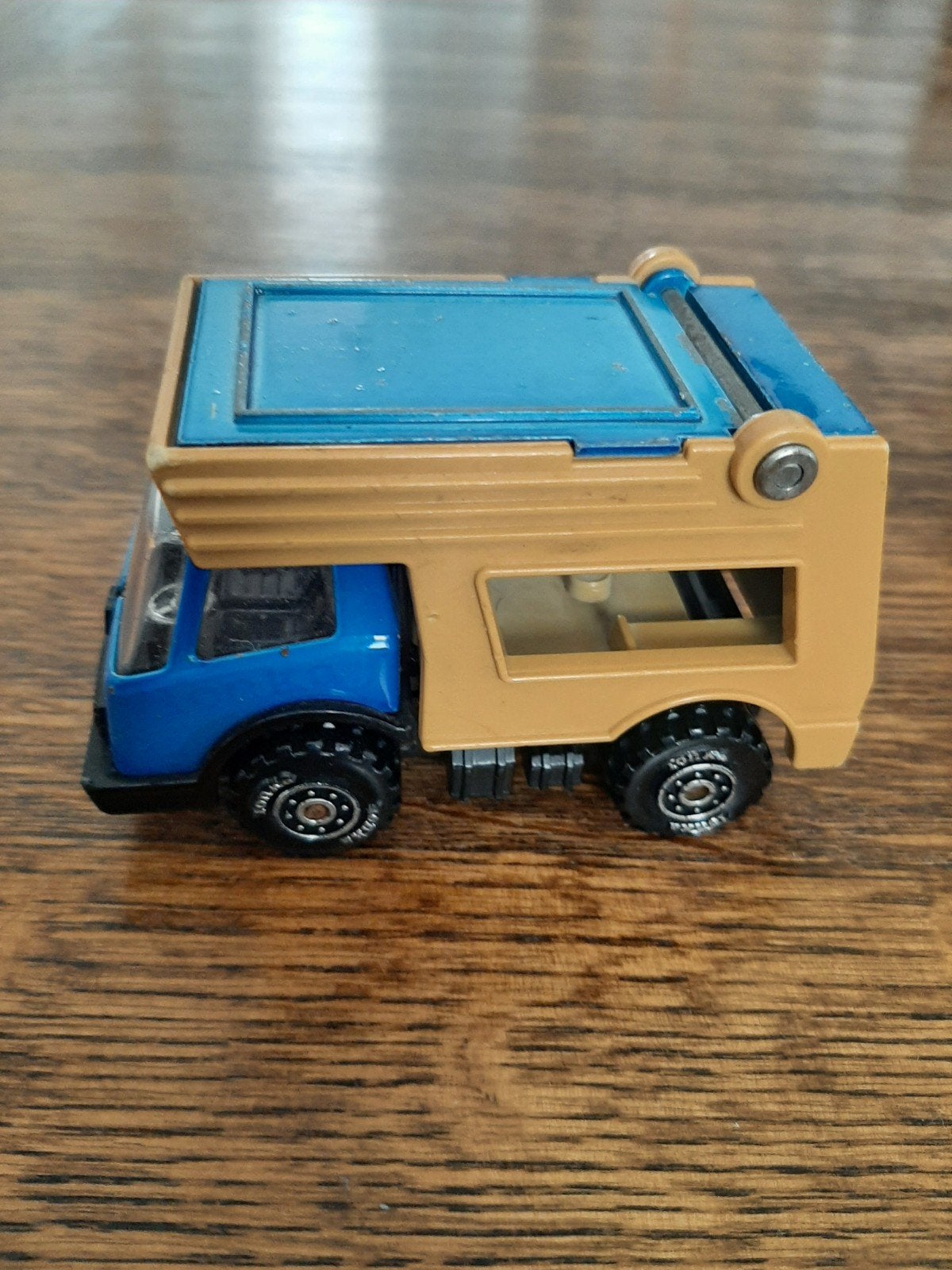 Vintage Tonka Speelgoed Vrachtwagen Camper, Ophalen of Verzenden, Gebruikt