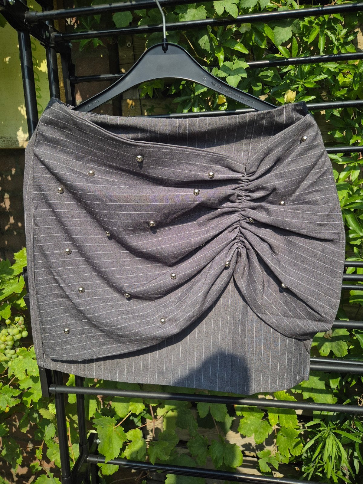 Shoeby gestreepte rok met studs, maat S, Ophalen of Verzenden, Zo goed als nieuw, Shoeby, Maat 36 (S)