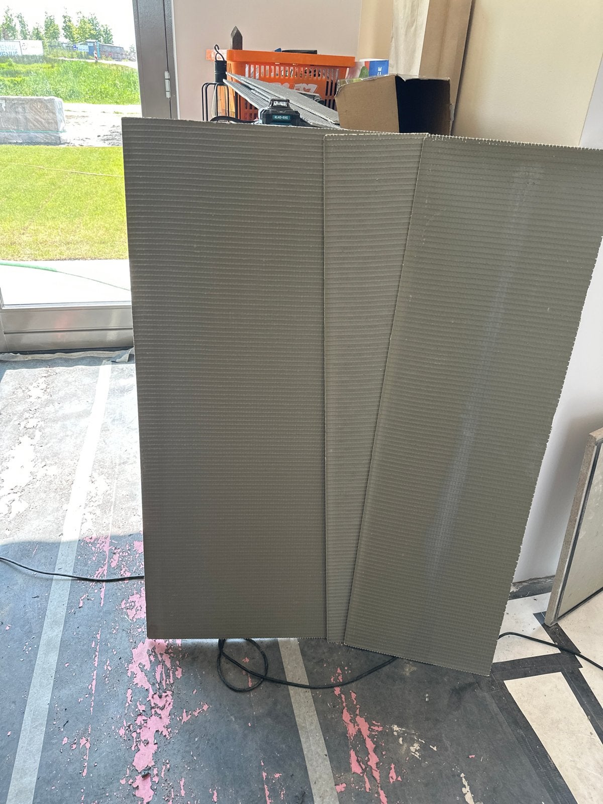Wedi bouwplaat board 1200x600 6 mm dik totaal 5 platen, Ophalen, Nieuw, Betonplex, Minder dan 20 mm