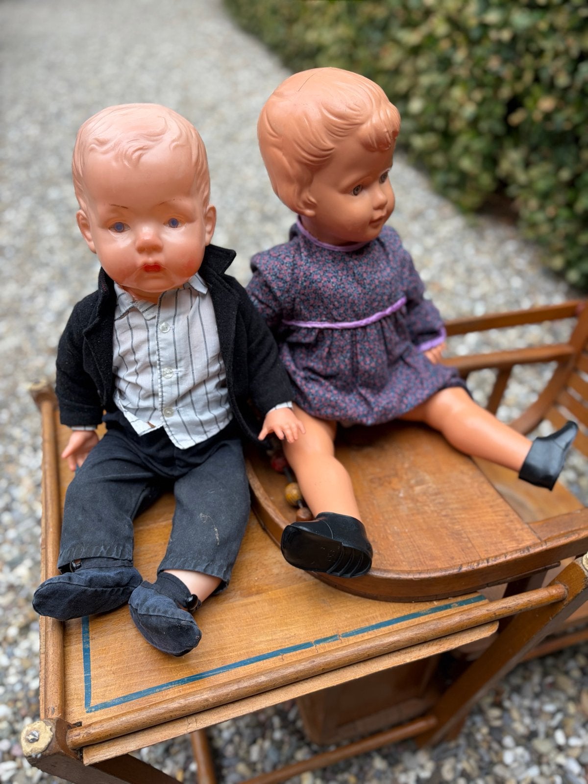 Vintage Wildebras Poppen: Jongen en Meisje, Ophalen, Gebruikt, Pop