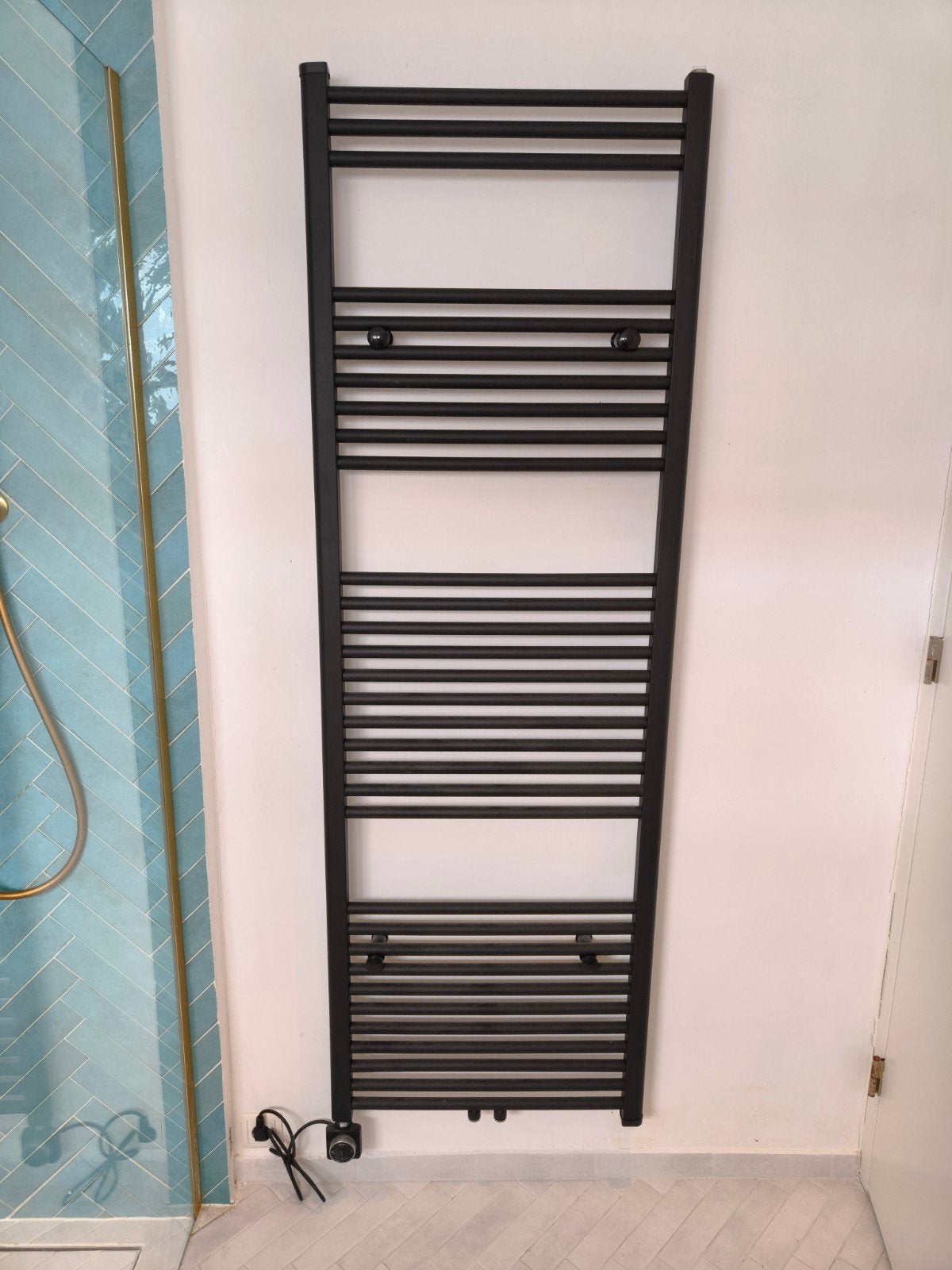 Oppio Smart WiFi elektrische handdoekradiator 180x60 cm, Doe-het-zelf en Verbouw, Verwarming en Radiatoren, Ophalen, Zo goed als nieuw