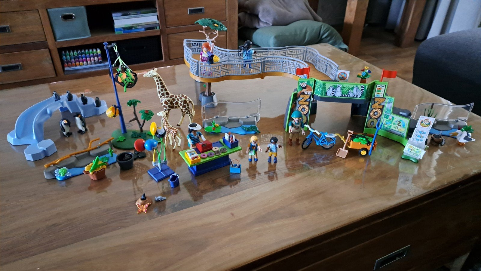 Playmobil Family Fun Dierenpark/Zoo 70341 - Complete set, Gebouw, Complete set, Zo goed als nieuw, Family fun