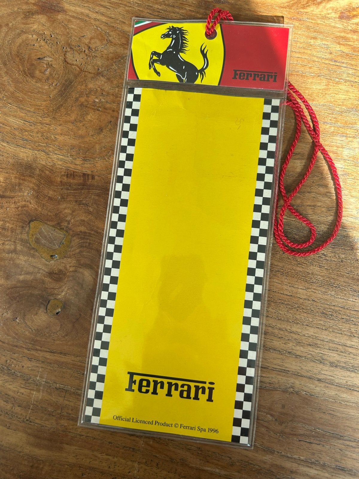 Ferrari Formule 1 Lanyard en Pasjeshouder - Nieuw, Ophalen of Verzenden, Nieuw, Formule 1