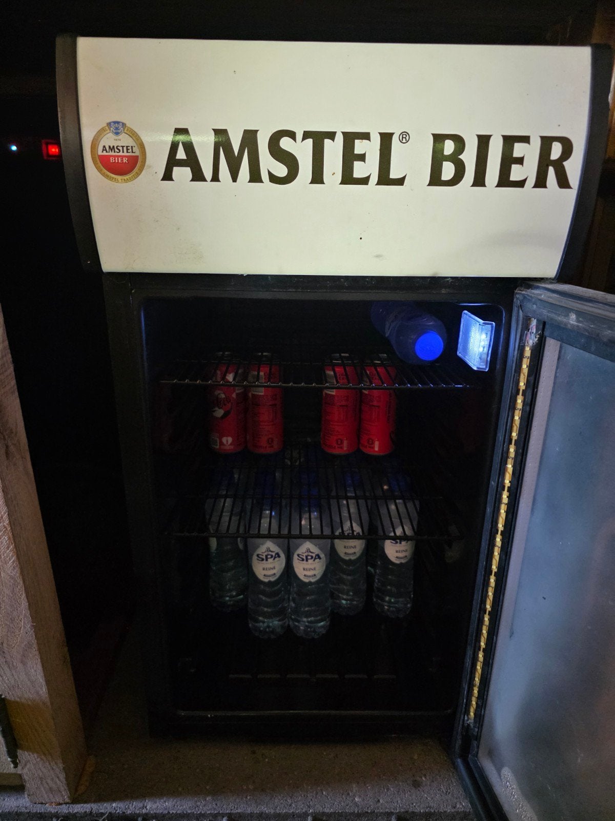 Amstel Bier Koelkastje - Perfect voor Feestjes!, Witgoed en Apparatuur, Koelkasten en IJskasten, Ophalen of Verzenden, Minder dan 75 liter