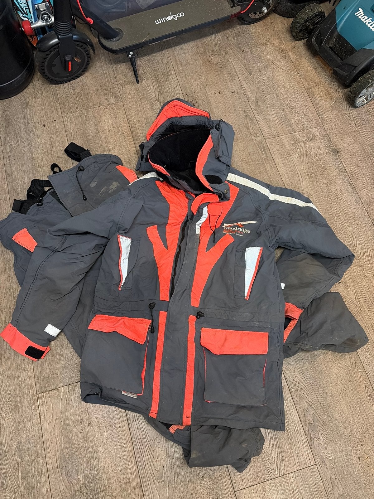 Sundridge EN-tec Super-Light Thermal Flotation Pak, Ophalen, Gebruikt, Kleding