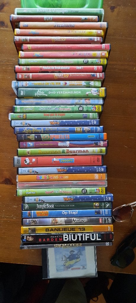 DVD´s voor kinderen, Alle leeftijden, Ophalen, Gebruikt