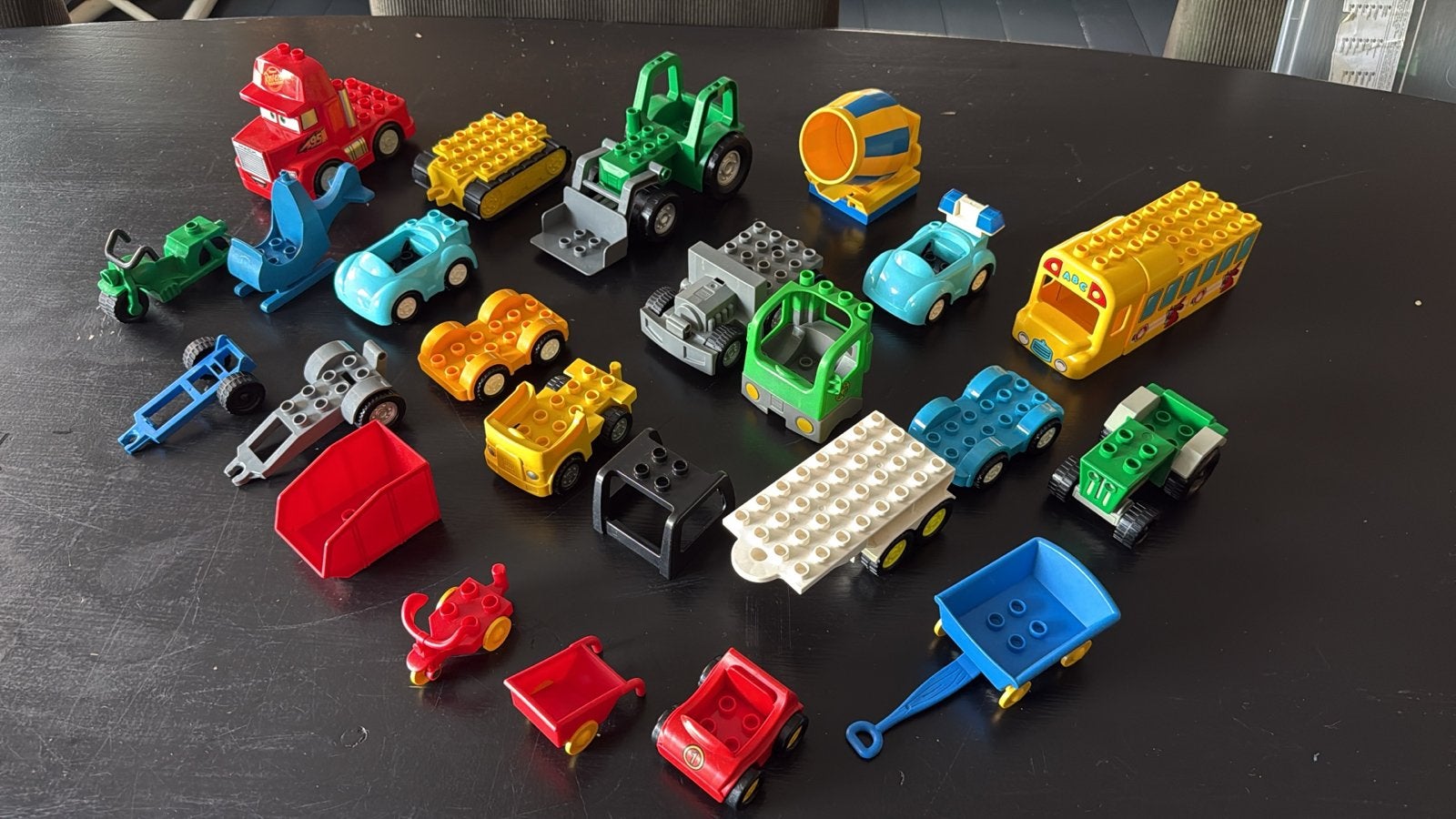 Duplo Voertuigen Collectie - Diverse Auto's, Bootjes en Meer, Ophalen of Verzenden, Gebruikt, Overige typen, Duplo