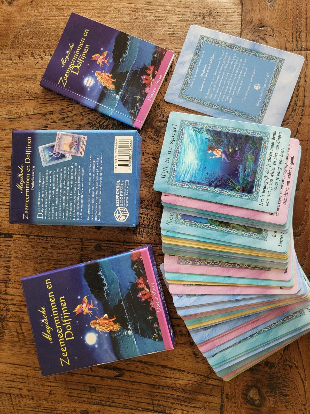Magische Zeemeerminnen en Dolfijnen Orakelkaarten - Nieuw, Boeken, Tarot of Kaarten leggen, Overige typen, Nieuw, Ophalen of Verzenden