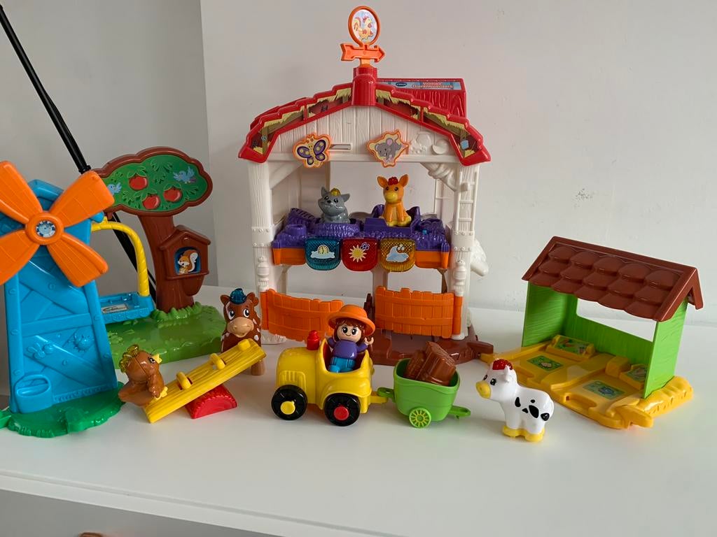 Vtech Zoef Zoef Boerderij, Ophalen, Zo goed als nieuw, Speelset