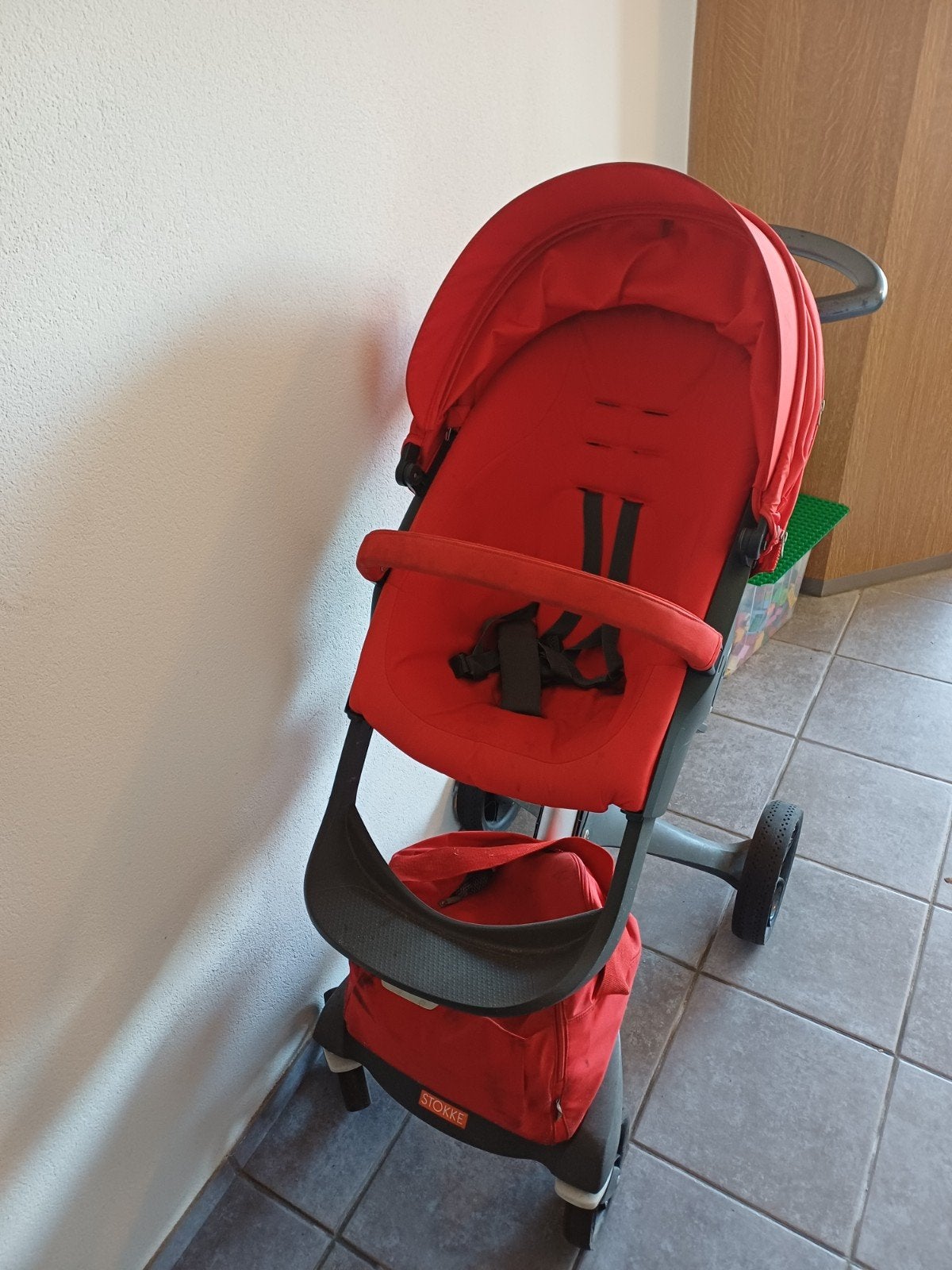 Stokke xplory kinderwagen met reiswieg, Kinderen en Baby's, Buggy's, Ophalen, Zo goed als nieuw